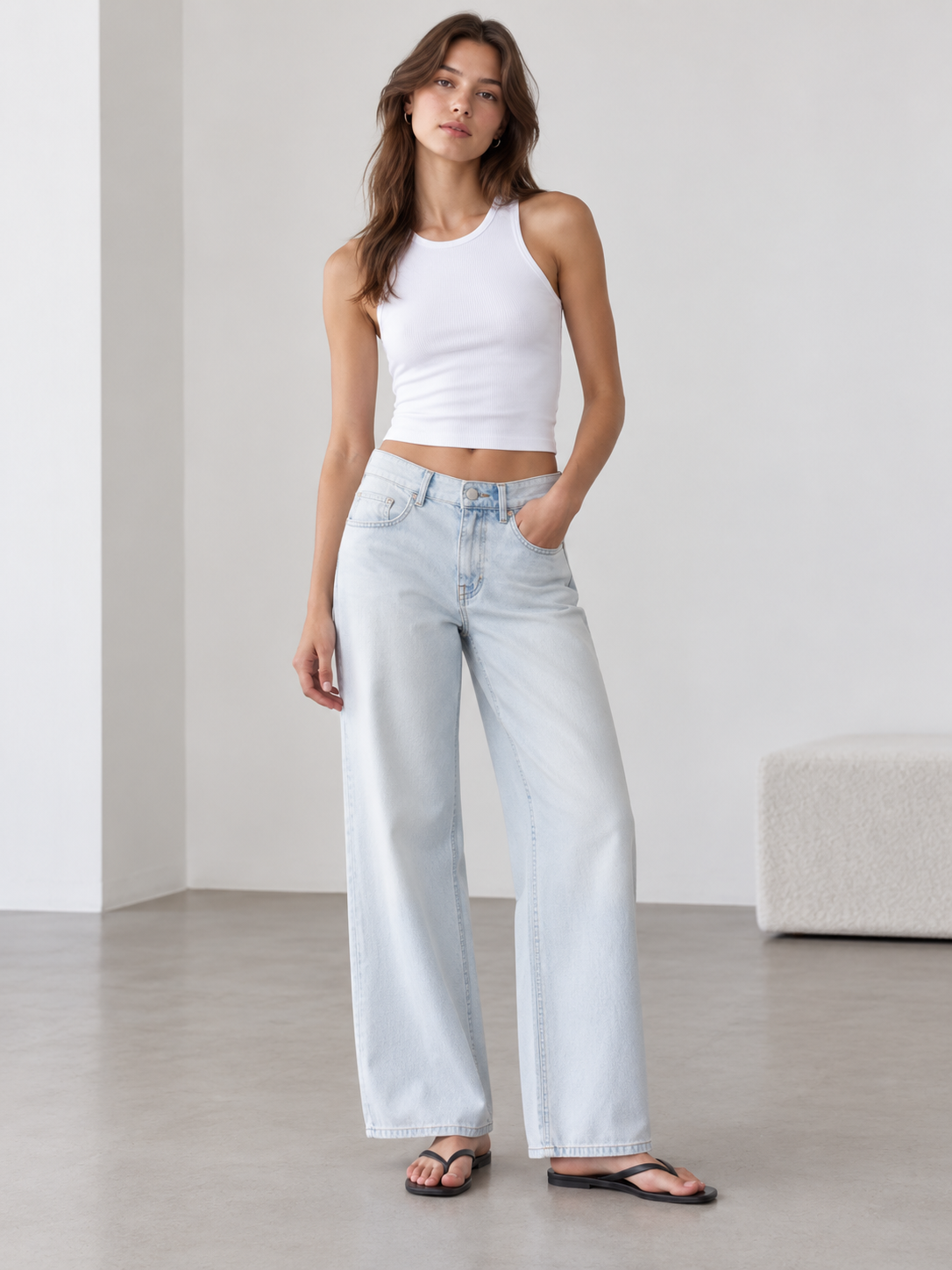 %100 Pamuk Jean