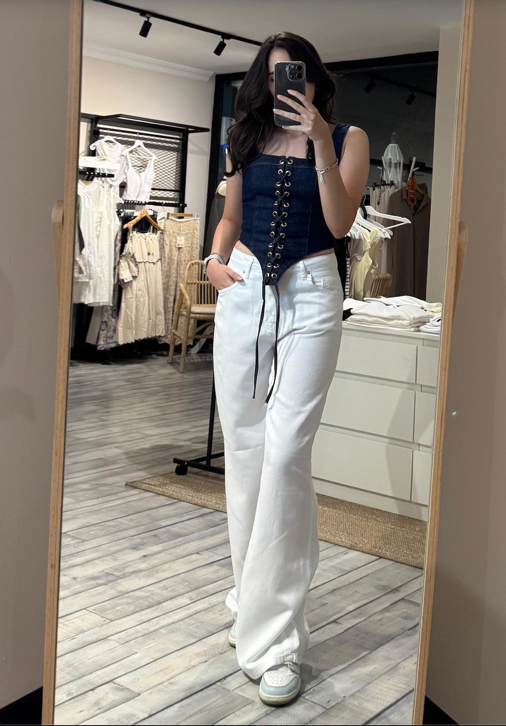 Denim Korse
